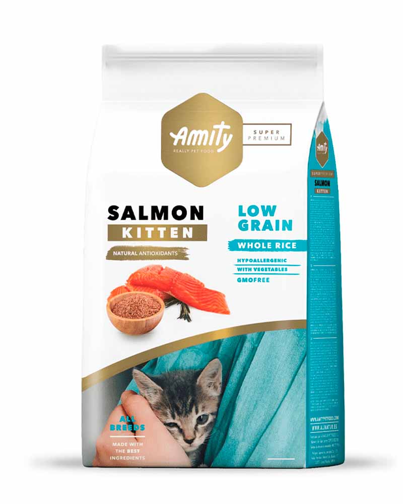 AMITY CAT KITTEN SALMON 2KG