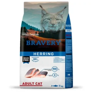 BRAVERY CAT ADULTO HERRING 2KG