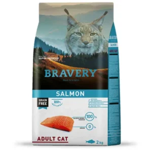 BRAVERY CAT ADULTO SALMON 7KG