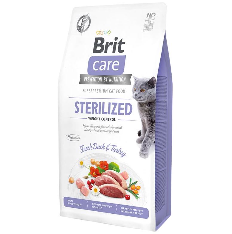 BRIT CARE CAT STERILIZED WEIGHT CONTROL 7KG