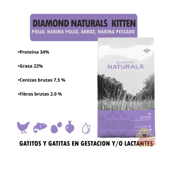 DIAMOND NATURALS KITTEN 3KG
