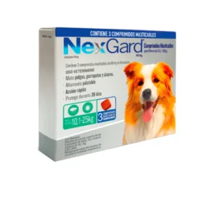 NEXGARD 10-25KG 3 COMPRIMIDOS