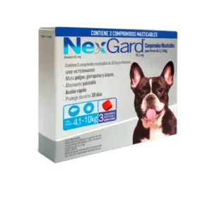 NEXGARD 4.1-10KG 3 COMPRIMIDOS