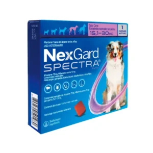 NEXGARD SPECTRA 15-30 1 COMPRIMIDOS