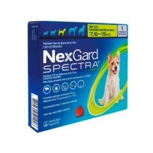 NEXGARD SPECTRA 7.6-15KG 1 COMPRIMIDOS