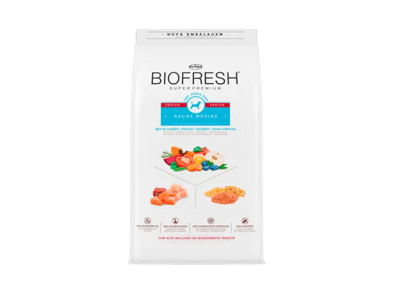 BIOFRESH DOG SENIOR RAZA MEDIANA 3KG