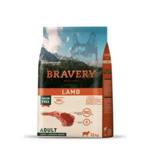 BRAVERY DOG ADULTO MEDIUM LARGE LAMB 12KG
