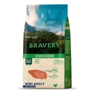 BRAVERY DOG ADULTO MINI POLLO 2 KG