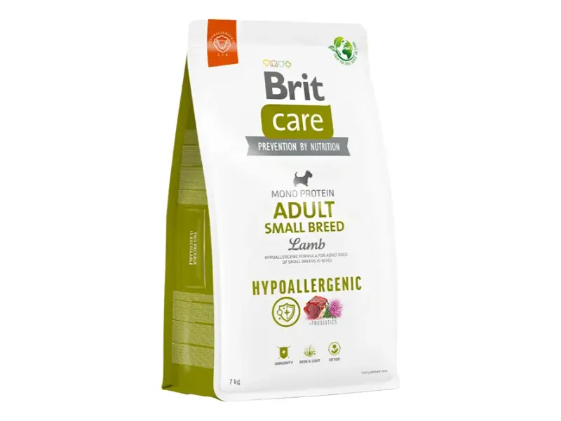BRIT CARE DOG ADULT SMALL BREED LAMB 7,5KG