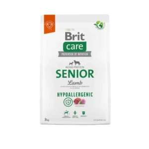 BRIT CARE DOG SENIOR LAMB 3KG