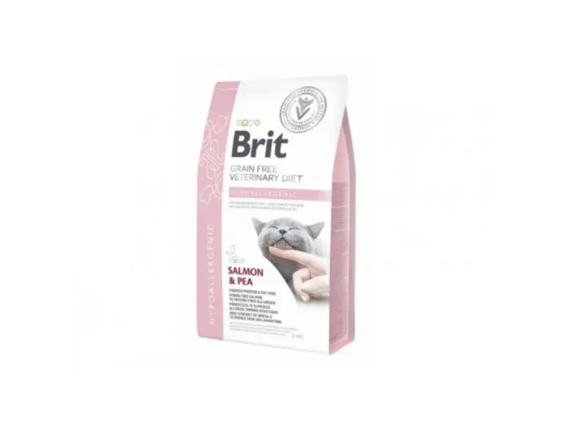 BRIT VETERINARY CAT HIPOALERGENICO 2KG