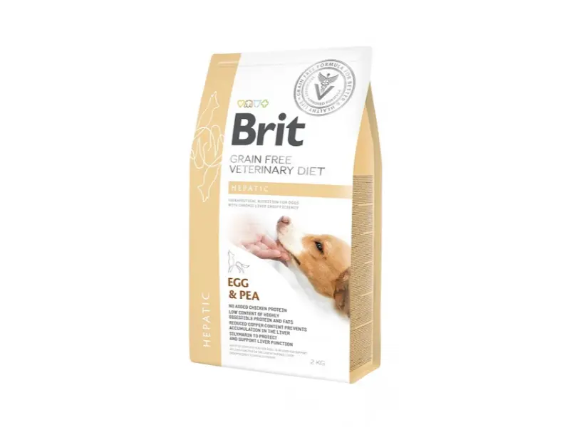 BRIT VETERINARY DOG HEPATIC 2KG