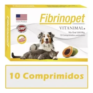 FIBRINOPET VITANIMAL 10 COMPRIMIDOS