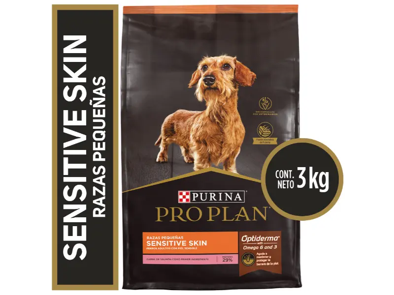 PROPLAN DOG ADULTO RAZ PEQ SENSITIVO SALMON 3KG