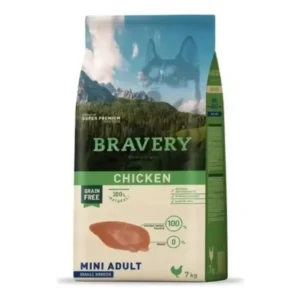 BRAVERY DOG ADULTO MINI POLLO 7KG
