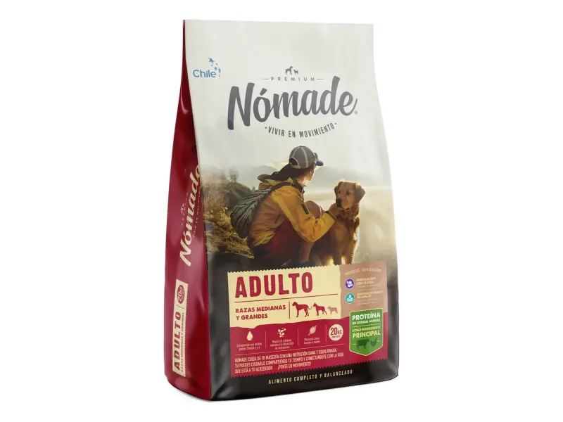 NOMADE ADULTO RAZ MED Y GRANDE 20KG