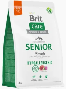 BRIT CARE DOG SENIOR LAMB 3KG